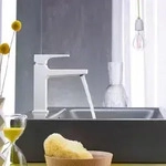 hansgrohe Metropol Waschtisch-Einhebelmischer 32507700 Ausladung 135 mm, Push-Open