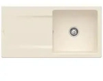 Villeroy & Boch Siluet Einbausp&uuml;le 333601FU mit Ablaufgarnitur und Handbet&auml;tigung,