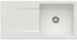 Villeroy & Boch Siluet Einbausp&uuml;le 333601SM mit Ablaufgarnitur und Handbet&auml;tigung,
