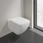 Villeroy & Boch Collaro Combi-Pack Wand-Tiefsp&uuml;ler WC mit WC-Sitz, 4626HS01,