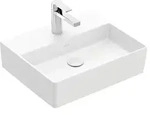 Villeroy & Boch Memento 2.0 Waschtisch 4A225LR1 50 x 42 cm, wei&szlig; alpin C-plus, mit