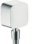 hansgrohe Schlauchanschluss PuraVida Fixfit mit R&uuml;ckflussverhinderer und Kugelgelenk