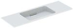 Geberit One Waschtisch 500392012 120x13x40cm, ohne Hahnloch, &Uuml;berlauf verdeckt,