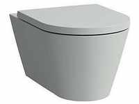 LAUFEN Kartell Wand-Tiefspül-WC H8203377590001 grau matt, spülrandlos, Form...