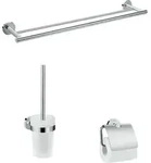 Hansgrohe Bad-Accessoire-Set Logis Universal 41727000, 3-teilig, chrom