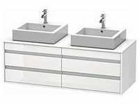 Duravit Ketho Waschtisch-Unterschrank KT6657B2222 140x55x49,6cm, für...