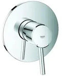 Grohe Concetto Fertigmontageset 24053001 chrom, UP-Brause-Einhebelmischer