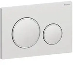Geberit Sigma 20 Round Bet&auml;tigungsplatte 115882JQ1 Platte und Tasten mattchrom