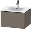Duravit L-Cube Waschtisch-Unterschrank LC613509090 62 x 48,1 cm, flannel grey