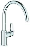 Grohe BauLoop Sp&uuml;ltisch-Einhebelmischer 31368001 chrom, hoher, schwenkbarer Auslauf