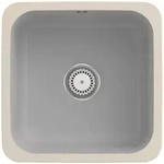 Villeroy und Boch Unterbausp&uuml;le 670301SM mit Ablaufgarnitur, Handbet&auml;tigung,