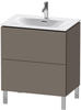 Duravit L-Cube Waschtisch-Unterschrank LC659609090 72 x 48,1 cm, flannel grey