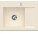 Villeroy und Boch Subway 45 Compact Einbausp&uuml;le 331202FU links, mit Ablaufgarnitur,