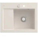 Villeroy und Boch Subway 45 Compact Sp&uuml;le 331302KR rechts, mit Ablaufgarnitur,