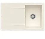 Villeroy & Boch Siluet Einbausp&uuml;le 333401KR mit Ablaufgarnitur und Handbet&auml;tigung,
