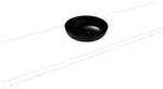 Kaldewei Miena Waschtisch-Schale 909406003701 ohne &Uuml;berlauf, 38 cm, schwarz