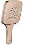 Grohe Rainshower Handbrause 26582DL0 warm sunset geb&uuml;rstet, 3 Strahlarten, mit