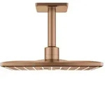 Grohe Rainshower Kopfbrauseset 26481DL0 warm sunset geb&uuml;rstet, Deckenauslass...