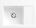 Villeroy und Boch Subway 45 Compact Einbausp&uuml;le 331201RW links, mit Ablaufgarnitur,