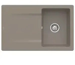 Villeroy & Boch Siluet Einbausp&uuml;le 333401TR mit Ablaufgarnitur und Handbet&auml;tigung,