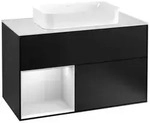 Villeroy und Boch Finion Waschtischunterschrank G241MTPD 100cm, Abdeckplatte...