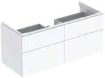 Geberit Xeno&sup2; Waschtisch-Unterschrank 500518011 117,4x53x46,2cm, mit 4 Schubladen,