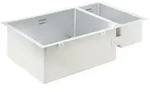 Grohe Unterbausp&uuml;le 31575SD1 76x45cm, 1,5 Becken, links einbaubar, Edelstahl