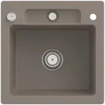 Villeroy und Boch Siluet Sp&uuml;le 334502TR mit Ablaufgarnitur und Exzenterbet&auml;tigung,