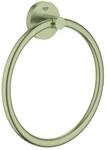 Grohe Essentials Handtuchring 40365EN1 nickel geb&uuml;rstet, verdeckte Befestigung