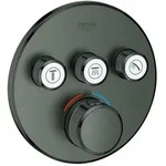 Grohe Grohtherm Smartcontrol Fertigmontageset 29121AL0 hard graphite geb&uuml;rstet,