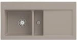 Villeroy und Boch Subway 60 Einbausp&uuml;le 677001AM links, mit Ablaufgarnitur,