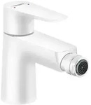 hansgrohe Talis E Bidet-Einhebelmischer 71720700 mattwei&szlig;, mit Ablaufgarnitur
