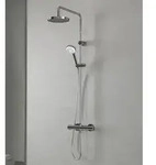 Kludi Logo Thermostat-Dual-Shower-System 6809405-00 Duschsystem, chrom