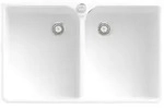 Villeroy und Boch Sp&uuml;lstein Doppelbecken 638002R1 Ablaufgarnitur mit