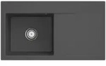 Villeroy und Boch Subway Style 50 Einbausp&uuml;le 335201i4 links, mit Ablaufgarnitur,