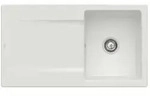 Villeroy & Boch Siluet Einbausp&uuml;le 333501SM mit Ablaufgarnitur und Handbet&auml;tigung,