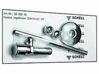 Schell Comfort Eckventil-Set 050200699 DN 10, G 3/8 AG, mit ASAG easy, KIWA,