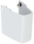 Geberit Renova Plan Halbs&auml;ule 292110600 weiss KeraTect, mit Kerafix-Befestigung