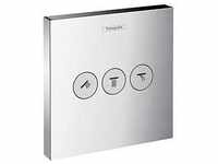 hansgrohe ShowerSelect Ventil Unterputz 15764000 für 3 Verbraucher, chrom