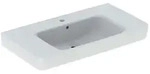 Geberit Renova Plan Waschtisch 501702001 90x48cm, Hahnloch mittig, mit &Uuml;berlauf,