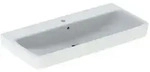 Geberit Renova Plan Aufsatz-Waschtisch 501729001 100x48cm, Hahnloch mittig, mit