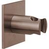 Herzbach Design iX PVD Wandhalter 21.994100.2.39 Copper Steel, Rosette 70x70mm