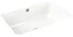 Kaldewei Cayono Unterbauwaschtisch 913706000001 59,6x42,6cm, mit &Uuml;berlauf,
