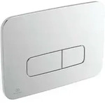 Ideal Standard Oleas WC-Bet&auml;tigungsplatte R0124AA 241x8,5x165mm, pneumatisch, chrom