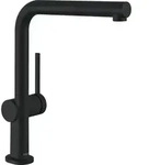 hansgrohe Talis M54 K&uuml;chenarmatur 72840670 1jet, mattschwarz