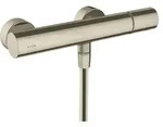 Axor Uno Brausearmatur 45600820 Brushed Nickel, mit Zerogriff, Aufputz
