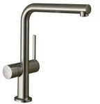 hansgrohe Talis M54-270 K&uuml;chenarmatur 72827800 Ger&auml;teabsperrventil, 1jet, Edelstahl
