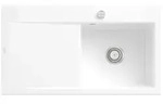 Villeroy und Boch Subway Style 50 Einbausp&uuml;le 335102KG rechts, mit Ablaufgarnitur,
