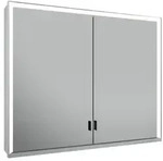 Keuco Royal Lumos Spiegelschrank 14303172301 Wandvorbau, silber-eloxiert, verdecktes