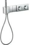 hansgrohe Axor Edge Thermostatmodul 46701000 chrom, Diamantschliff, Unterputz, 2x